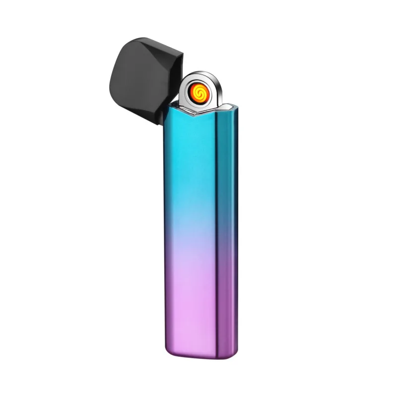 Type-C Charging Electric Lighters Smoking Accessories Rechargeable Double-sided Cigarette Lighters Support Custom LOGO