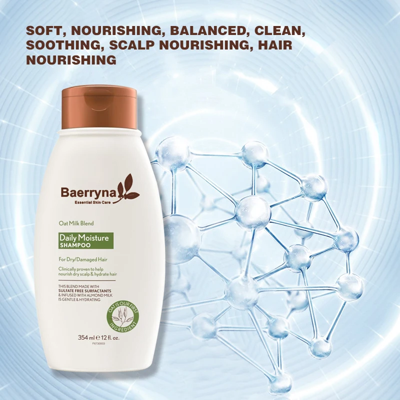 Soft Nourishing Balanced Clean Smoothing Moisture Nutrition Dry Hair Shampoo For Women