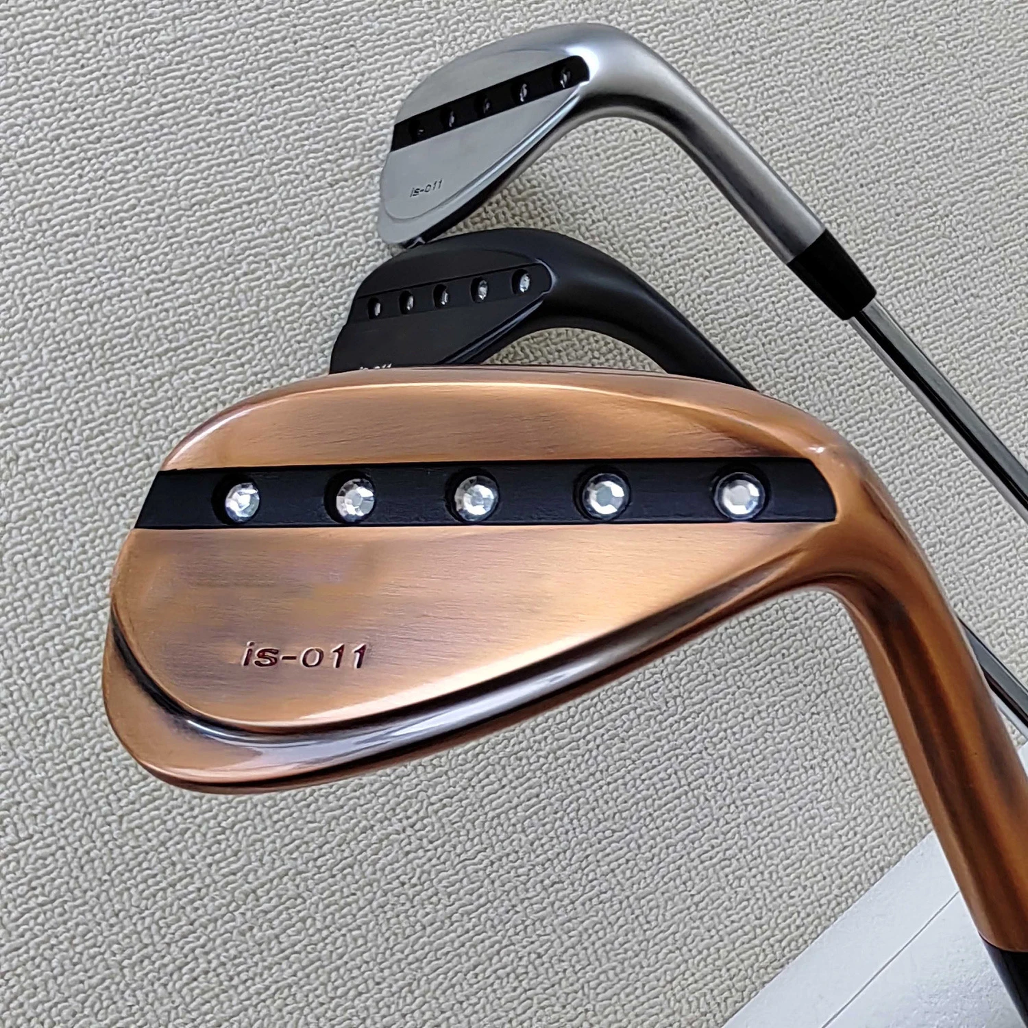 Unique Golf Sand Practice Wedge Custom Logo Stainless Steel CNC Club Chipping Sand Angle Rod Golf Wedges
