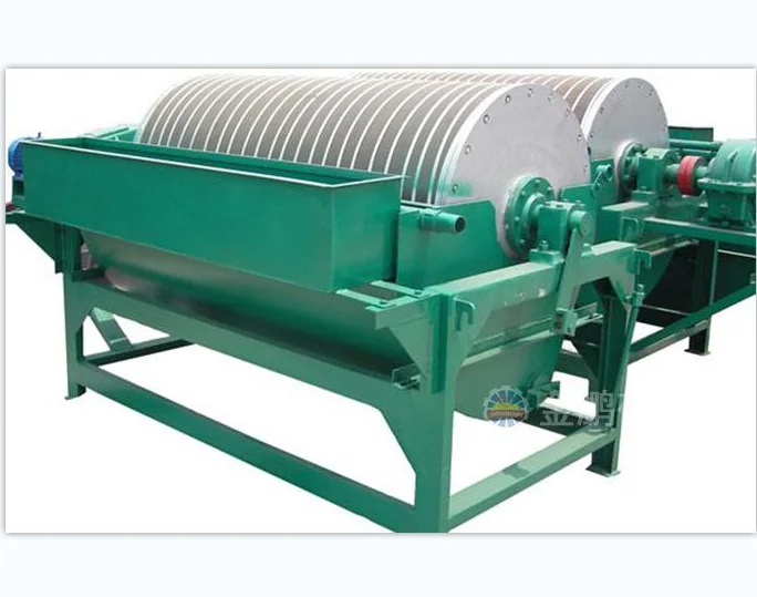 Metal Separator Wet Dry Magnetic Concentration Magnet Conveyor