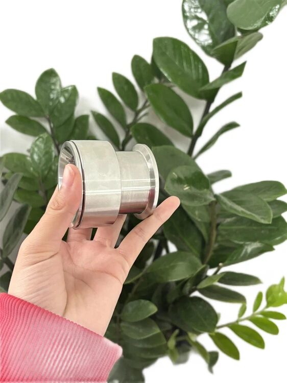 Sanitary Viewport SMS Round Nut Tri Clamped Union Sight Glass