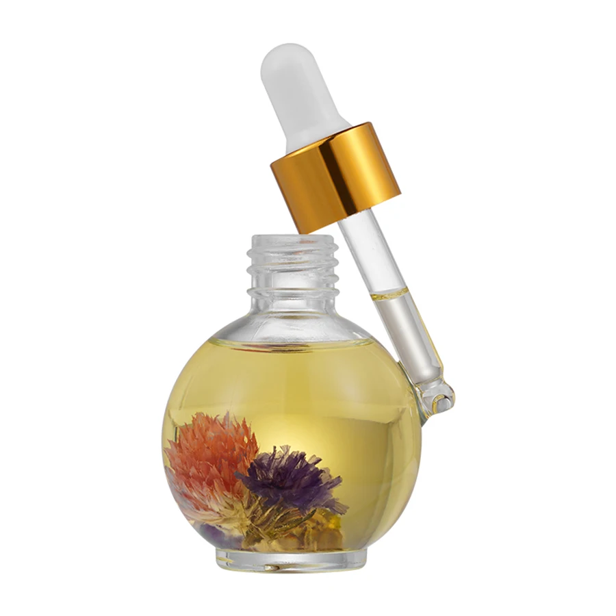 
30ml Dried Flowers Softener Nutritional Cuticle Oil Treatment Nutritious Gel Polish Cuticle Nail Art Tool Nail Care Oil 
