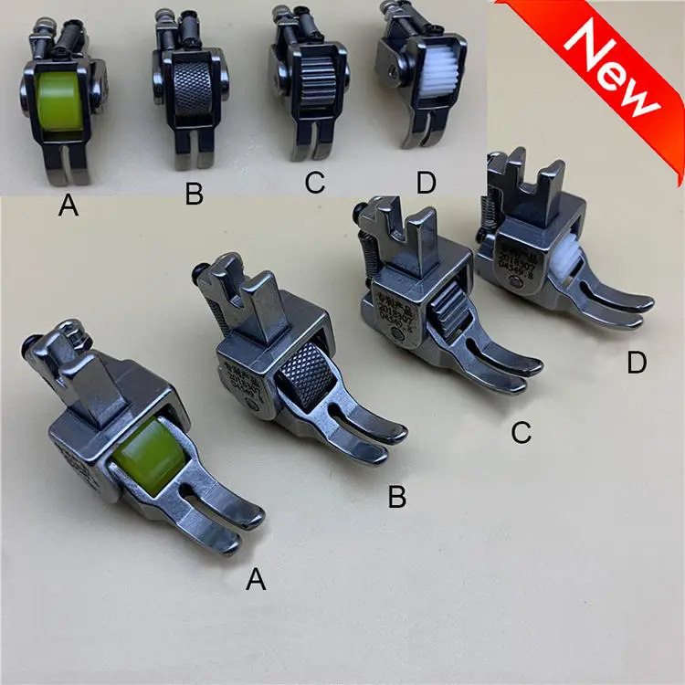 rubbeR sewing feet sewing machine walking foot new Roller presser foot Suitable for all kinds of fabric leather stitch crochet