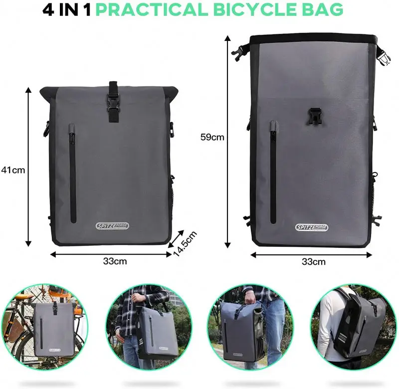 Foldable Travel Duffel  Waterproof Carry On Bag wet and dry separator Lightweight Travel Luggage Bag for Sports