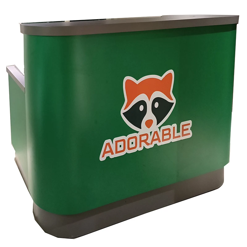 Customized pet store display cabinet, wooden paint free product display rack for the entire store