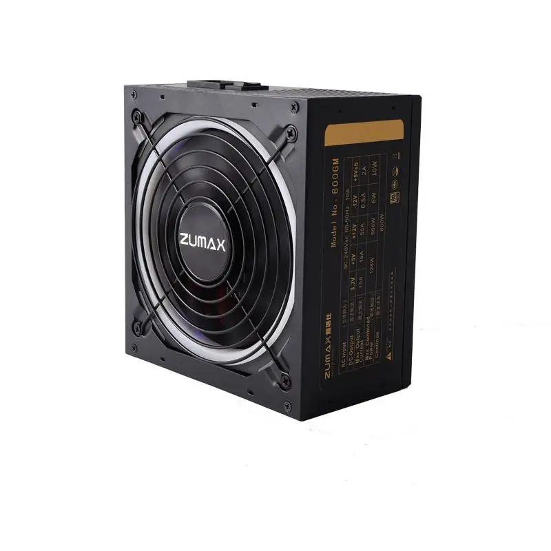 
ZUMAX switching power supply 750W 80plus Gold desktop gaming computer power supply 