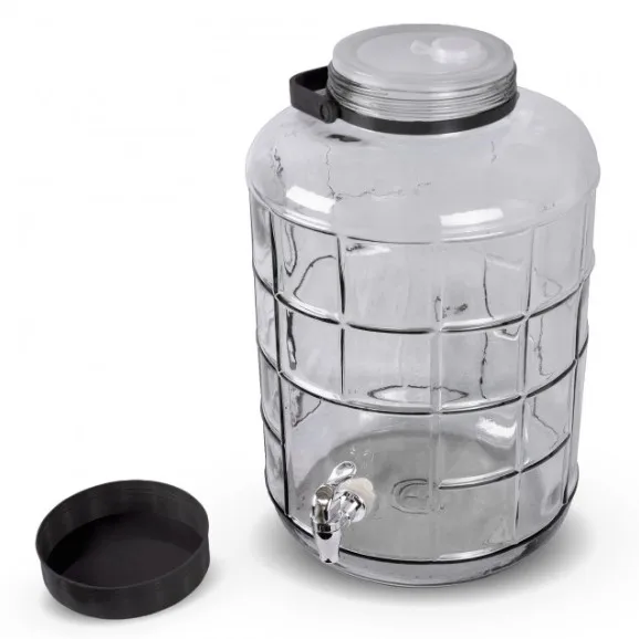 5L Glass Carboy with Spigot for homebrewing fermenter Food Grade Beer Breewing Equipment