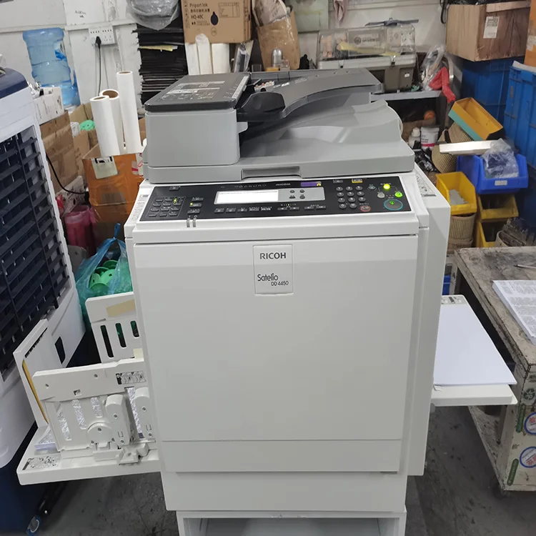 Восстановленный и хорошее качество Дубликатор для Ricoh DD4450 цифровой дубликатор используется A3 копировальный аппарат в продаже