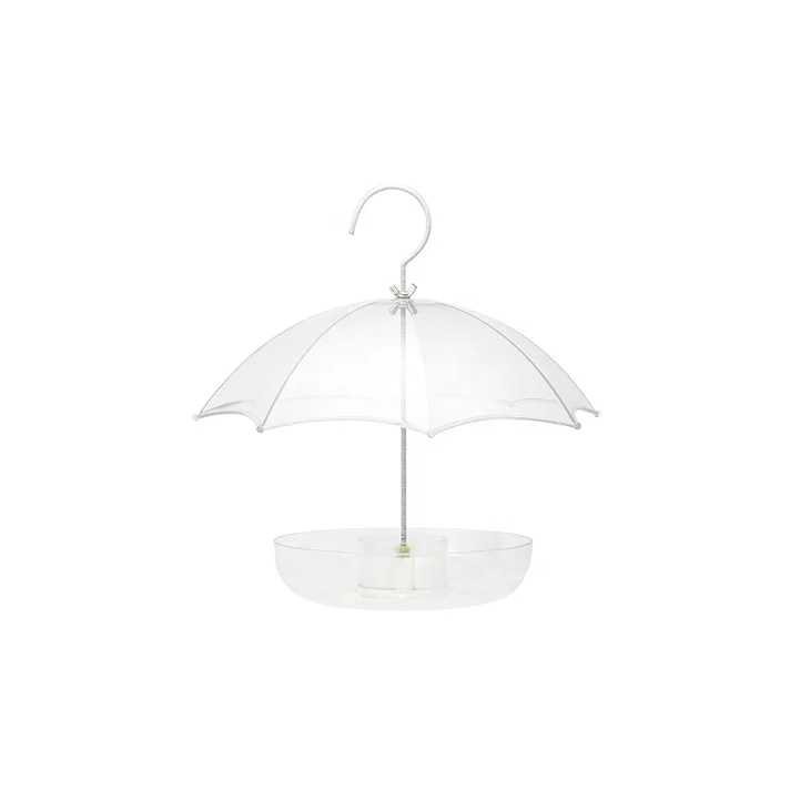 corn feeder cage plastic squirrel proof acril humming wild bird feeder for outdoors hanging