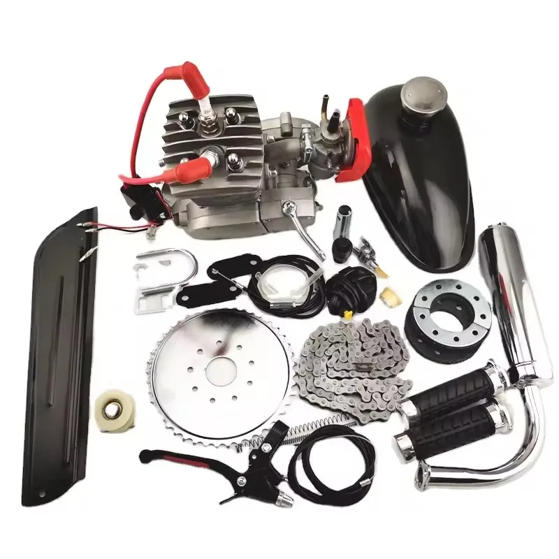 high quality Gas Motorized Bike engine kit 2 stroke 100cc 110cc engine kit for bicycle