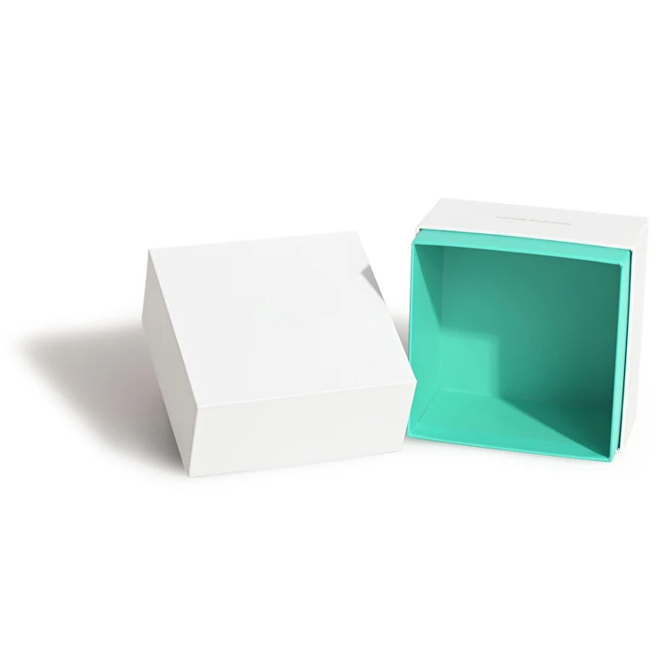 Recyclable Manufacture Handmade Square Gift Box With Lid Luxury Candy Cake Packaging Box For Christmas