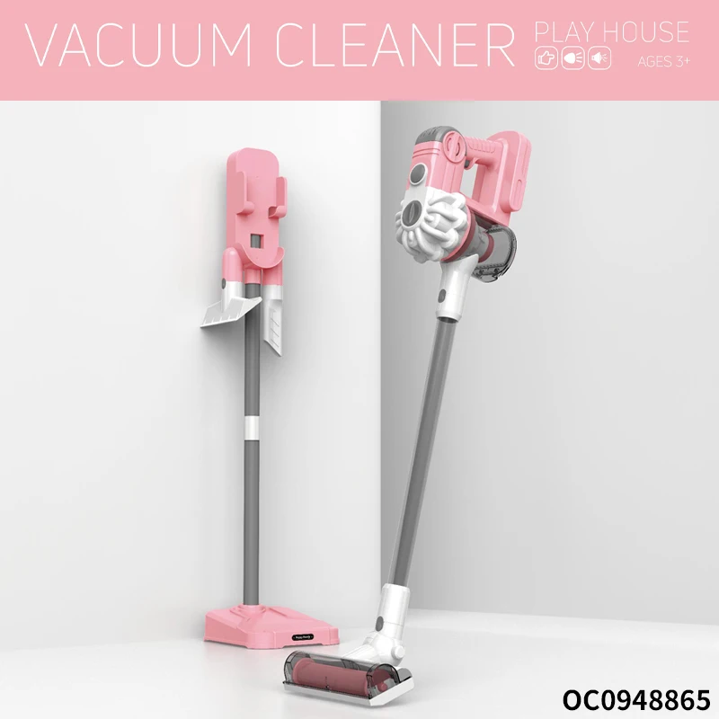 Girls pretend play & preschool cleaning tool robot vacuum cleaner kids toy housekeeping toys