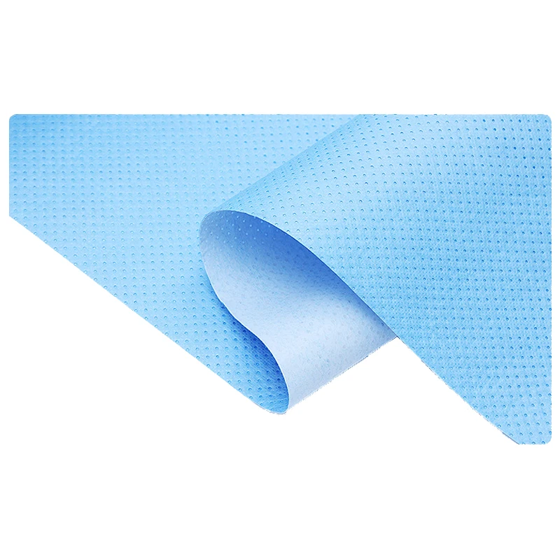 Hydrophilic SMPE surgical drapes and packs reinforce material tpu pp microporous laminated non woven fabric