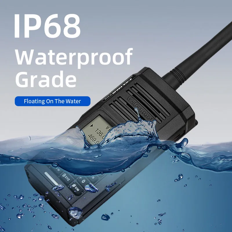 Портативная портативная рация водонепроницаемая FS-8300 5 Вт Двухдиапазонная радиостанция