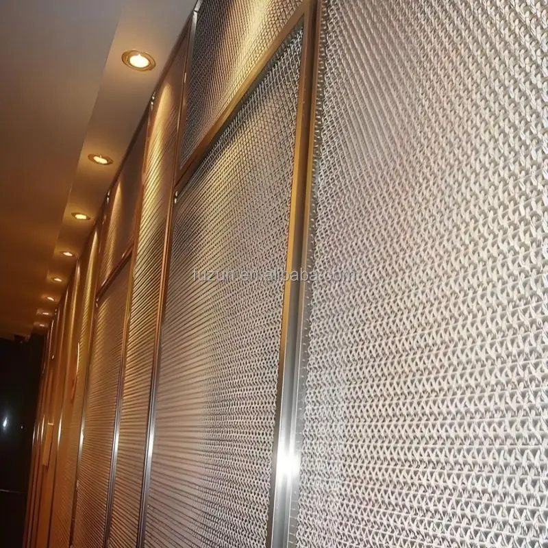 Stainless Steel and Aluminum Anti-Fall Rope Wire Mesh Exterior Wall Protection Screen & Room Divider