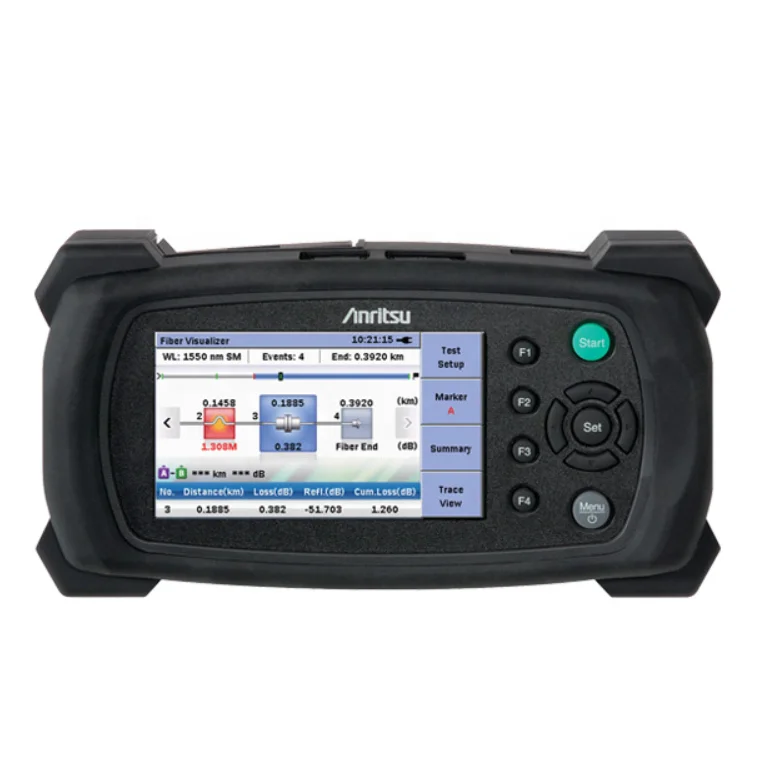 Original Anritsu OTDR MT9090A Mainframe MU909014A1 OTDR Module small handheld Optical time domain reflectometer price