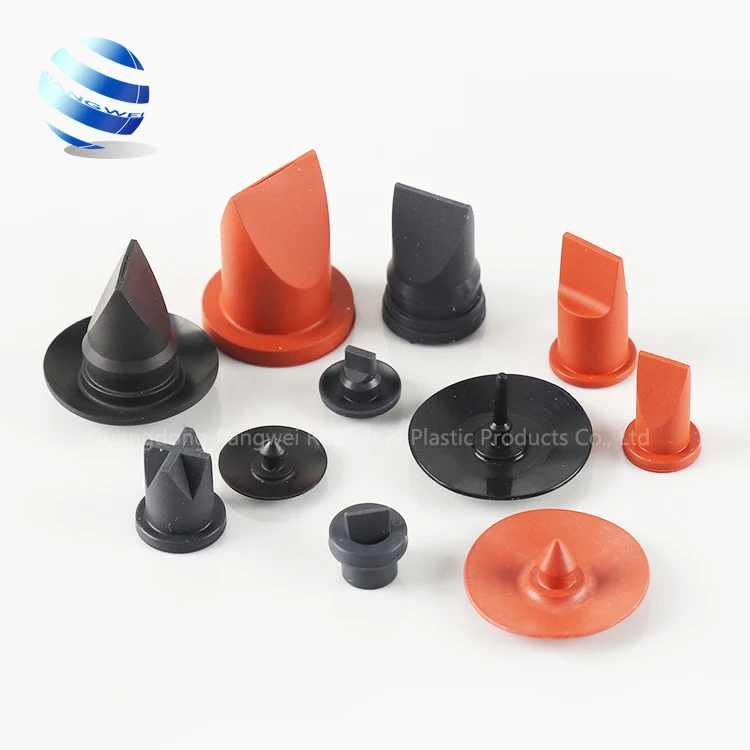 Пищевой самоуплотняющийся 25 мм силиконовый резиновый односторонний обратный клапан для утиного счета