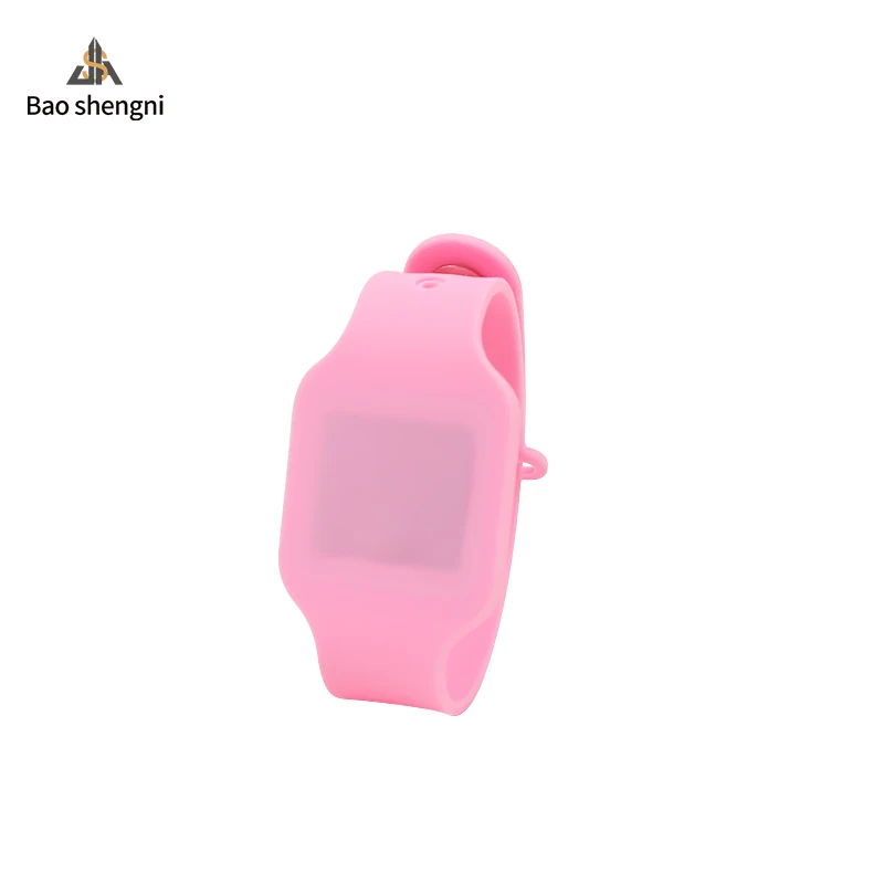 Customized Logo Pattern Color Personalized Watch Pastel Colorful Silicone LED Digital Wrist Sport Watch