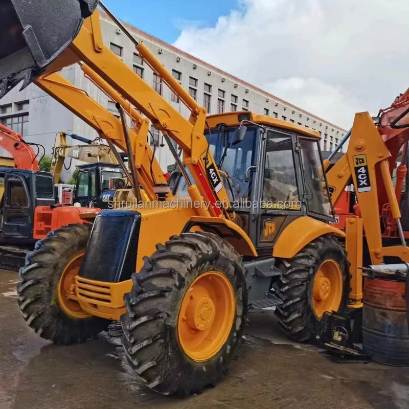 Оптовая цена оригинальный JCB 3CX 4CX экскаватор-погрузчик в стиле ретро