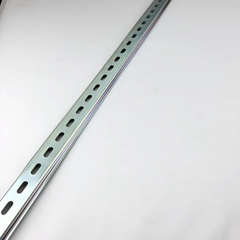 35mmX7.5mm steel rail galvanized for switchgear mounting
