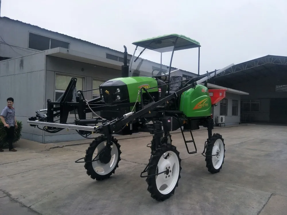 Agriculture four wheel driven high clearance  self-propelled boom sprayer 3WPZ-500GZ