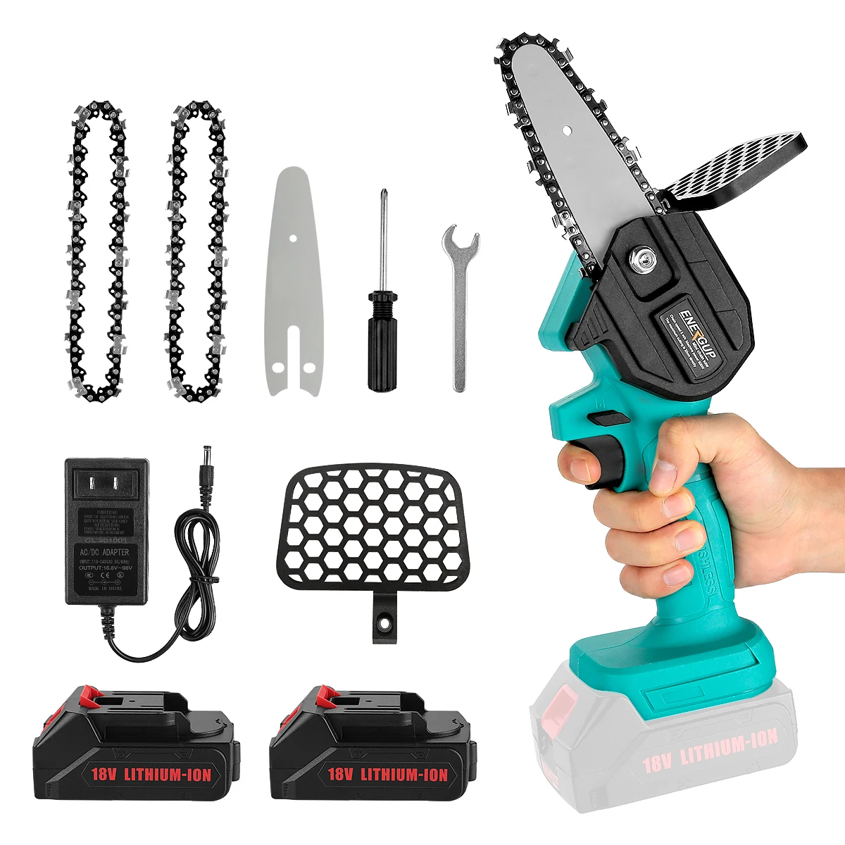 8 /10  inch tree cutting cordless chainsaw and battery for wood cutter cordless electric chainsaw