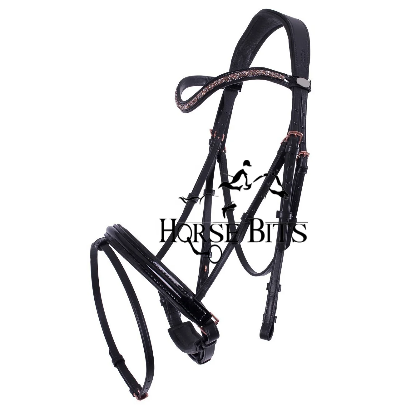 Уздечка для лошадей уздечка английской лошади Выездки лошадей/уздечка кожаной с мягкой подкладкой/уздечки прыжков