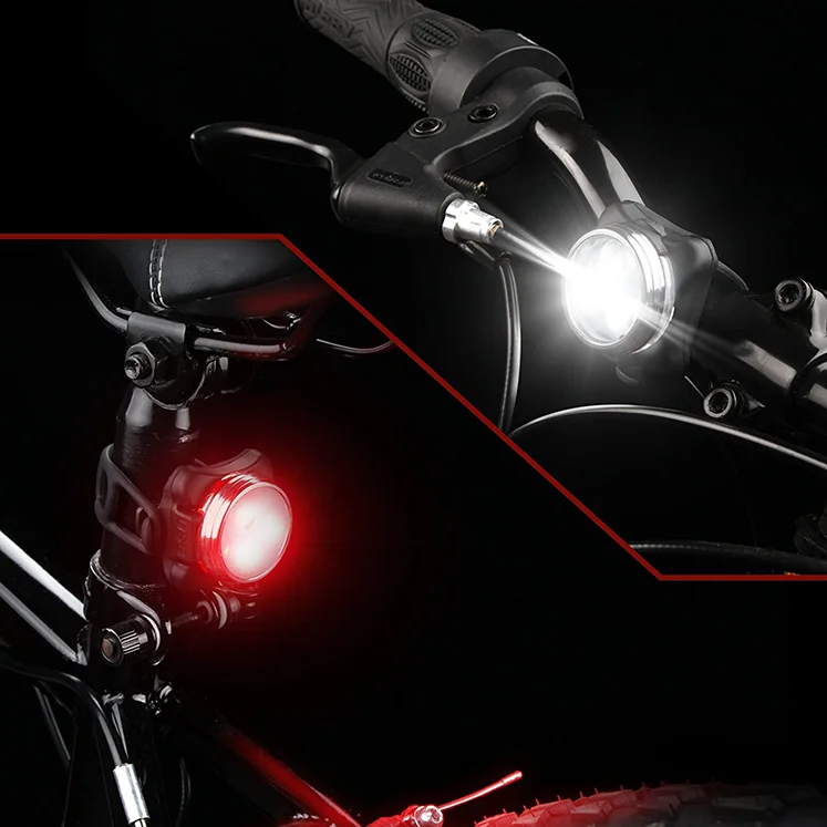 Free Sample Best Sale Dropshipping OEM High-Brightness Safety Warning Back Bicycle Light Front&Tail Rechargeable Rear Bike Light