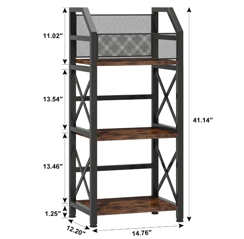 3-Tier minimalist style creative albums books record magazine file holder customized best selling vinyl record storage
