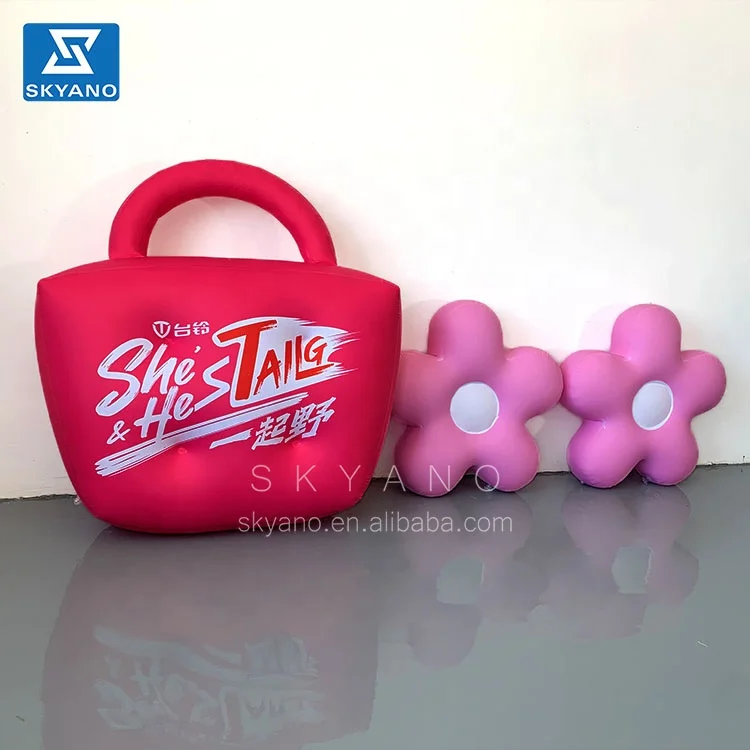 PVC giant handbag inflatable bag for advertising decoration