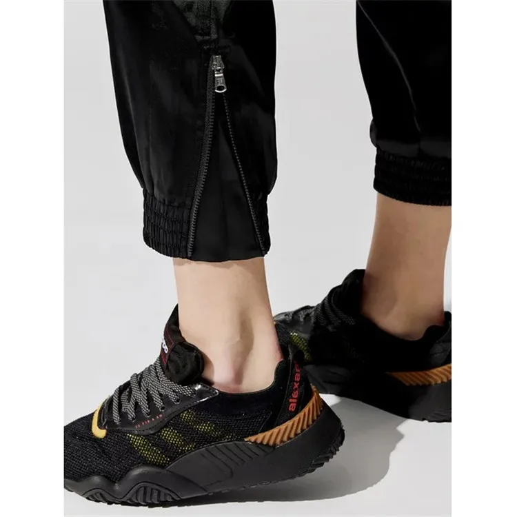 Factory Main Product Custom Fashion Comfortable Ladies Satin Sportswear Jogger Pants