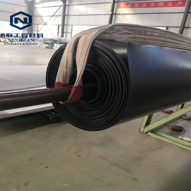 0.5mm Hdpe Waterproofing Plastic Geomembrane Price Sheet For Aquaculture Fish Farm Pond Liner Impervious Membrane
