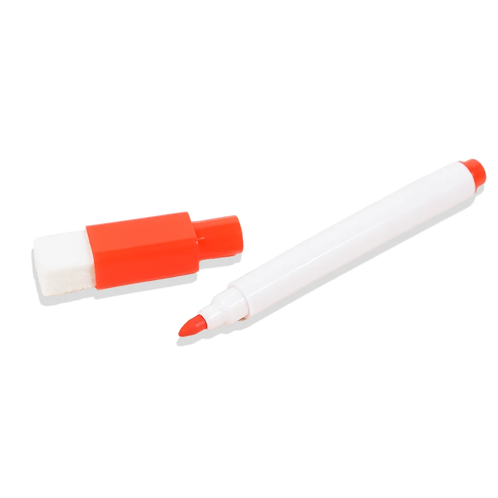 Wholesale Small Black Color Dry Erase Pastel Coloured Magnetic Cute Black Erasable Mini Whiteboard Marker For School Using