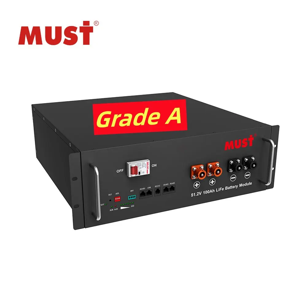MUST South Africa 20kw germany 15kwh 48v server rack power station US 5kwh 24v 100ah 51.2v 200ah lifepo4 batteries 12v with bms