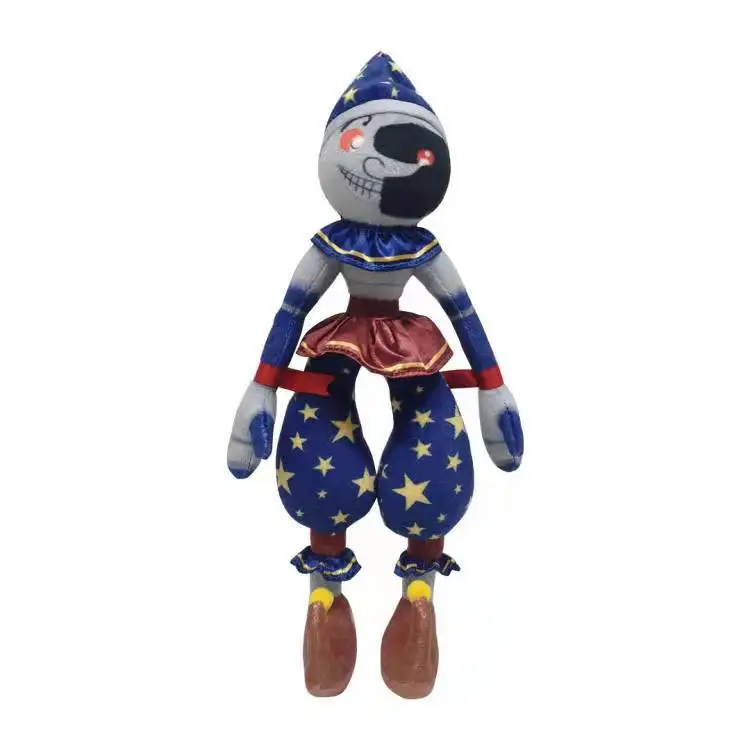 Горячая распродажа игрушка 28 см FNAF уязвимость для безопасности финальный босс капля солнца и луна стоящая плюшевая кукла