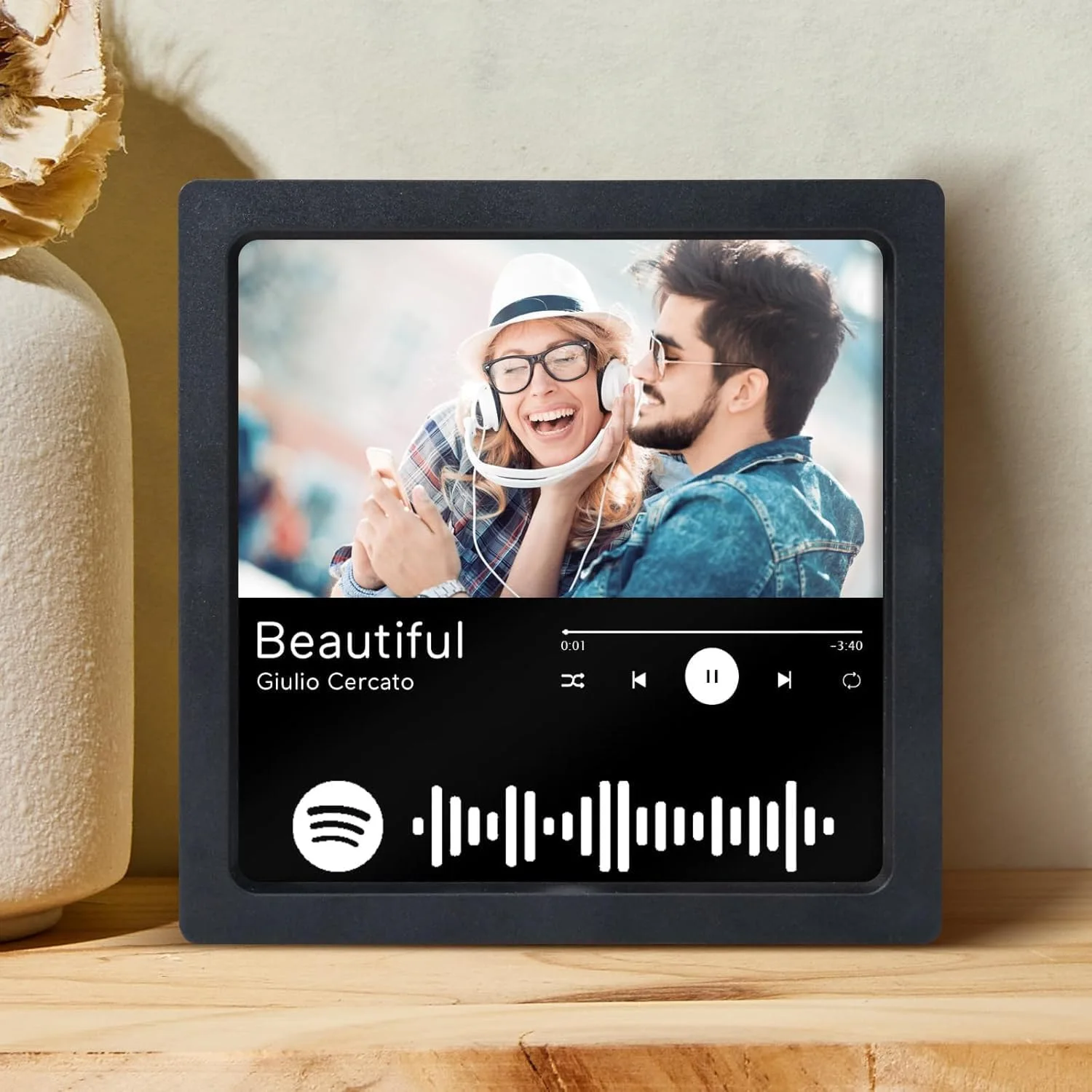 Фоторамка новая 4 0 обновленная Персонализированная музыкальная сделай свой заказ магнит на холодильник с музыкой