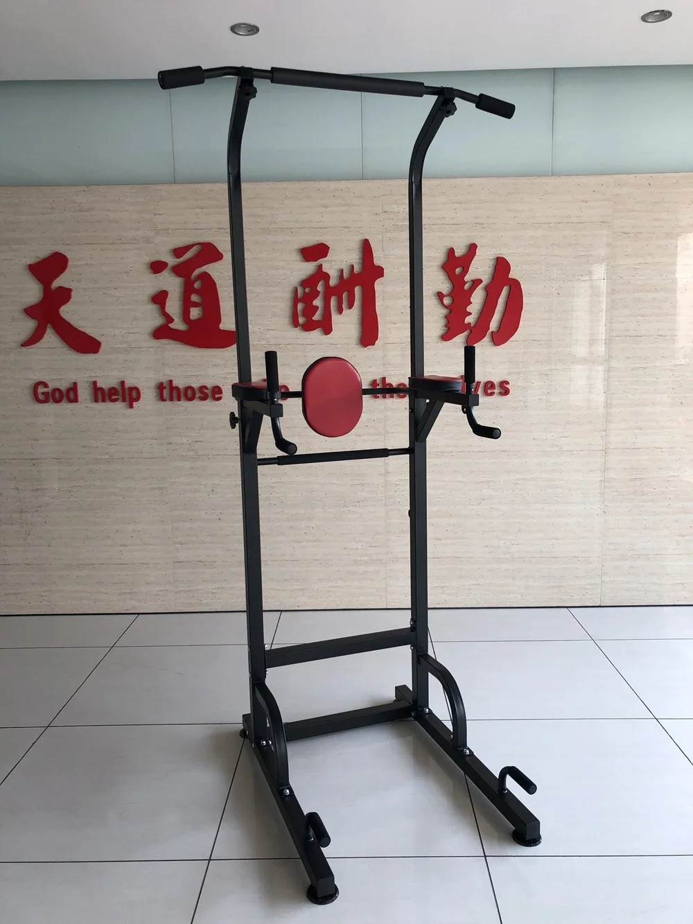 Heavy Duty Workout Adjustable Pull Up Bar Horizontal Bars Multifunction Sport Workout Chin Up Tower Rack