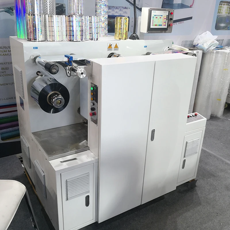 Automatic Digital Laser 3D Label Sticker Printer Hologram Embossing Machine