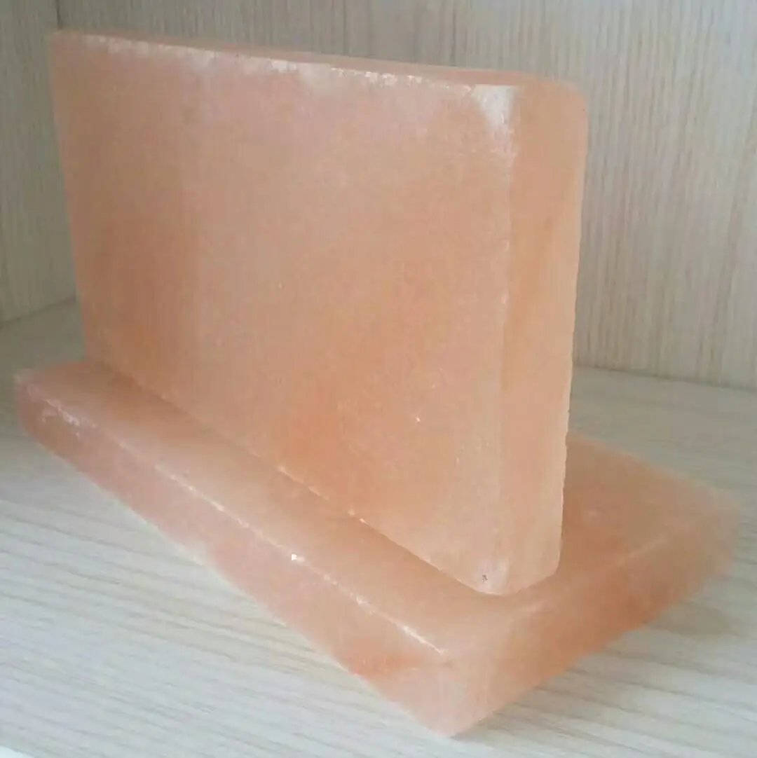 Розовая солевая плитка кирпичи из