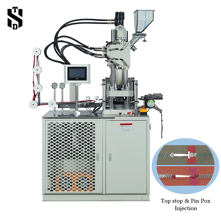 Пластиковый верхний ограничитель застежки молнии и pin-код, станок для изготовления жестких автоматизированный агрегат C пресс-машина для изготовления молнии