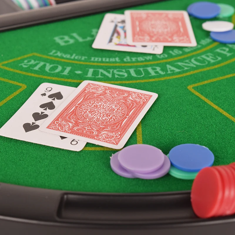 Mini poker table drinking game for four people with poker chips,black jack drinking game
