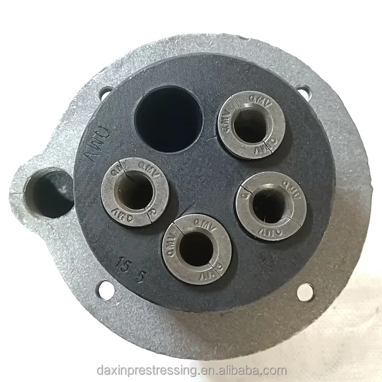 Dead End Multi-Strand Round Anchorage Connecter Two Strand Anchorage 2holes