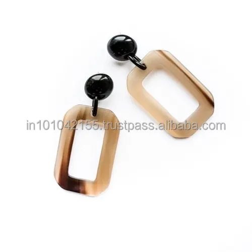  Горячая Распродажа буйвол Рог Eirring