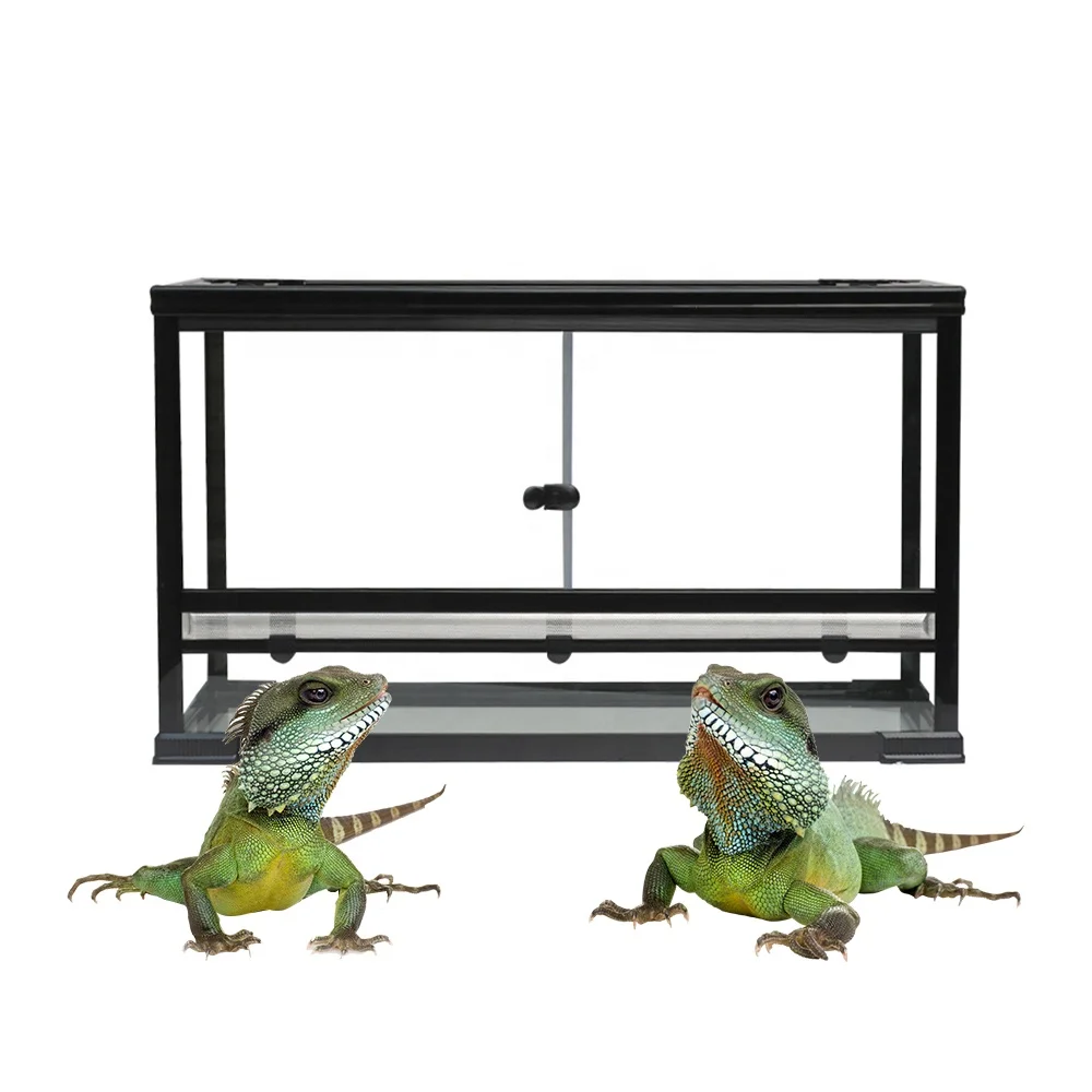 Reptile Terrarium 120gallon Factory Direct Sell Plastic Automotive Glass Reptile Terrarium Box Reptile Cagess for Climbing Pets