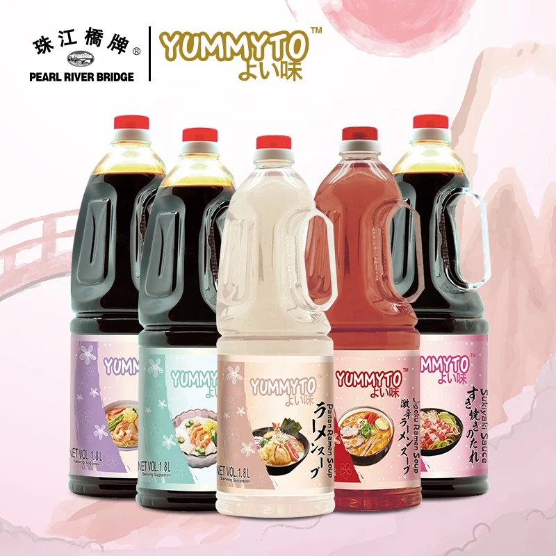 Wholesale Factory Price Paitan Ramen Soup 1.8L Bottle of PRB