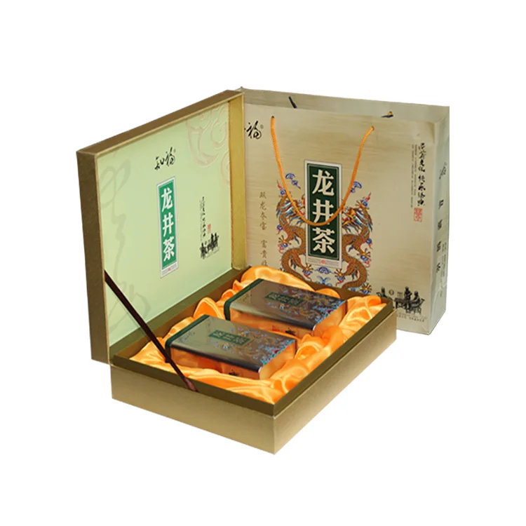 
Green tea lavender relaxing tea black tea packaging gift box 