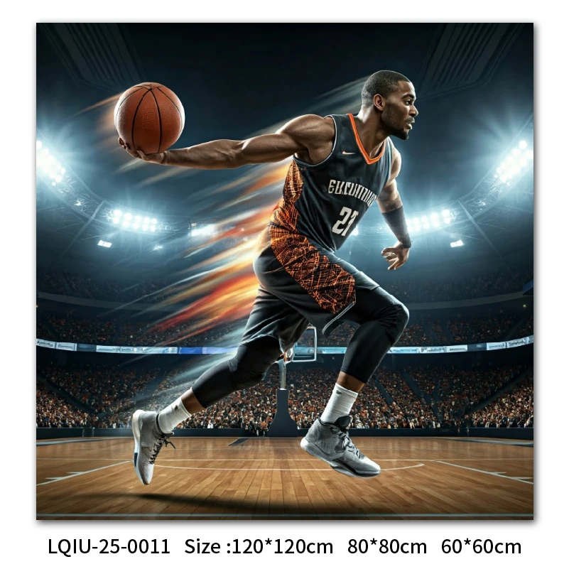 Living room decoration Basketball star canvas sports art posters canvas paintings acrylic paintings, and star player light signs