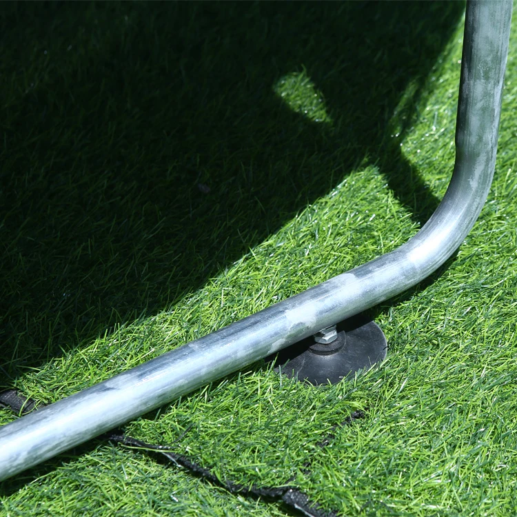 High Quality 55 inch Kids Mini Trampoline Fitness Round Trampoline With Handle Bar