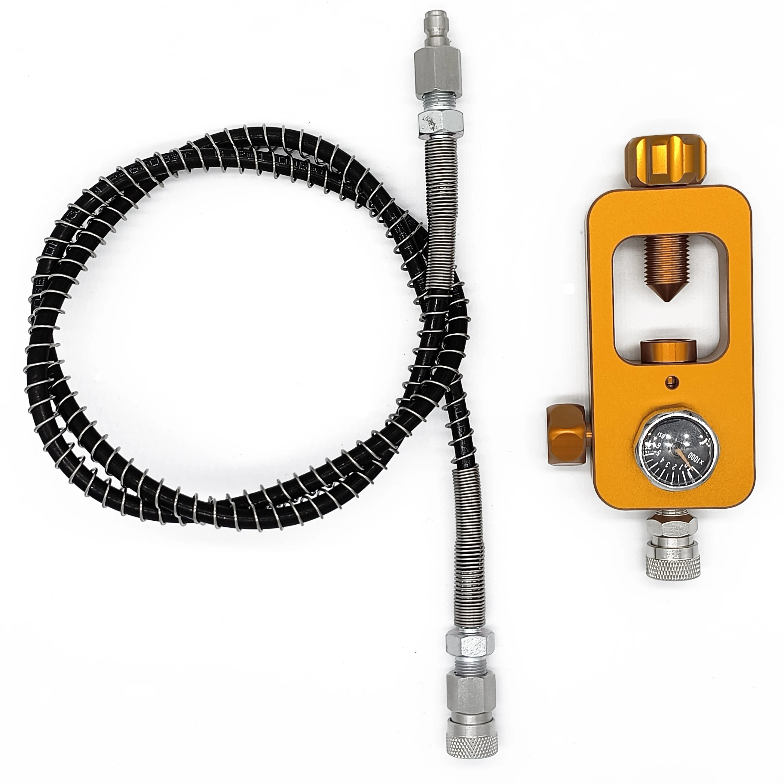 scuba diving refill station adapter paintball tank with 1m High preessure hose