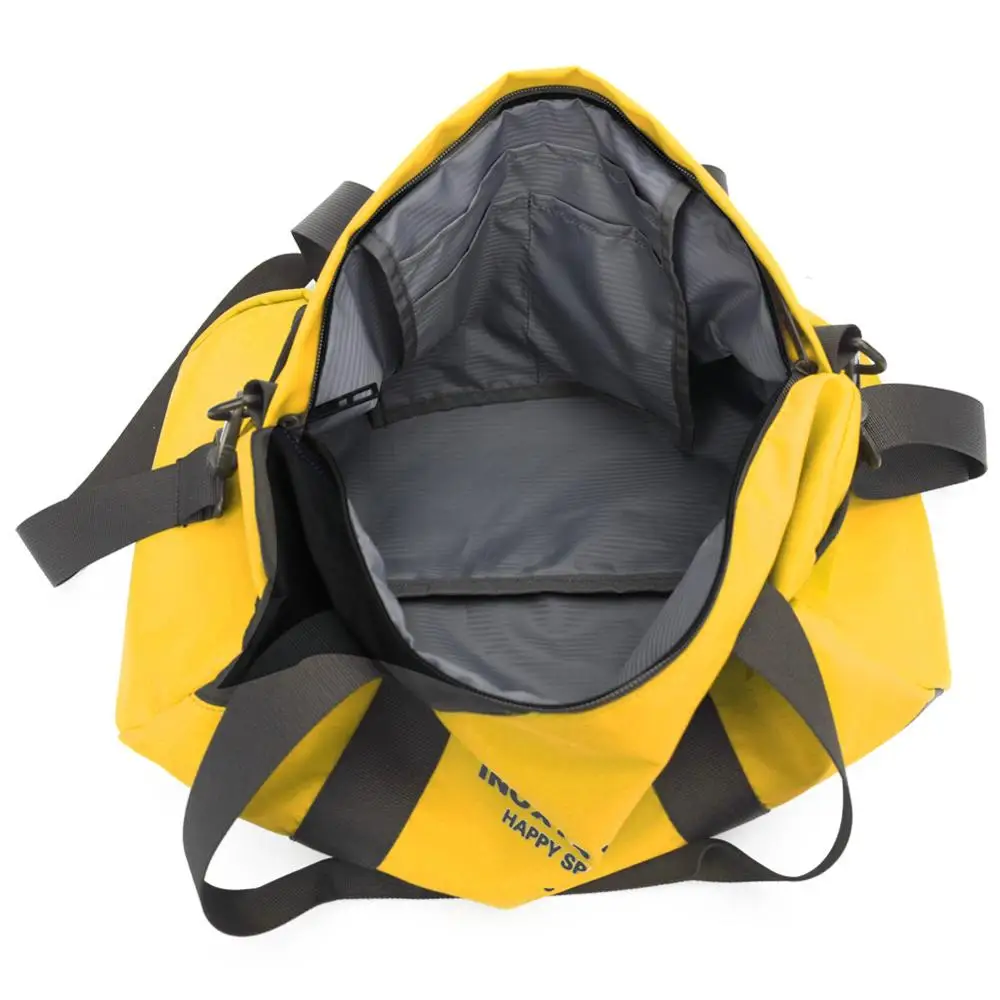 Custom weekend travel gym handbag outdoor sports waterproof laptop duffel bag shoe compartment
